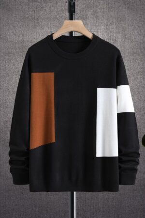 Men Cut And Sew Jumper