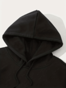 Battery Low Graphic Hoodie - black