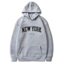 Mens New York Design Printed Hoodie GMC Premium