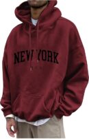 Men's Hoodie New York Letter Print – GMC Premium Quality & Style