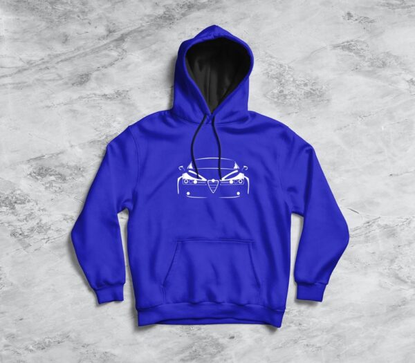 Sport Car Print Men’s Hoodie – Gentle Men’s Clothing