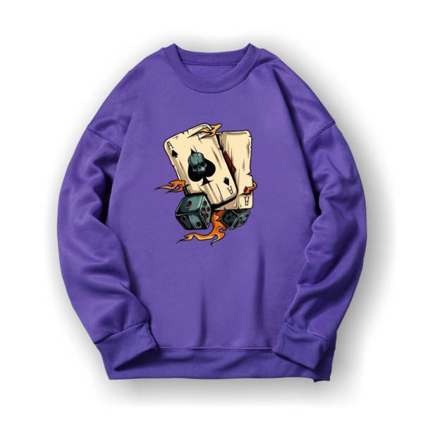 Purple Jack Sweatshirt Basic - GMC Best Quality Hoodie Sweater Crewneck Print DTF