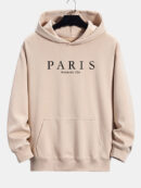 Paris Slogan Print Men's Hoodie | GMC |