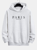 Paris Slogan Print Men's Hoodie | GMC |