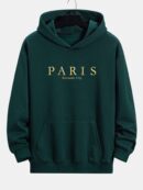 Paris Slogan Print Men's Hoodie | GMC |